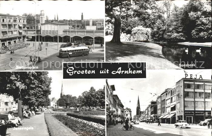 Arnhem Stationsplein Park Sonsbeek Janssingel