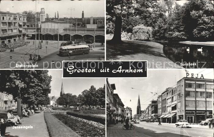 Arnhem Stationsplein Park Sonsbeek Janssingel