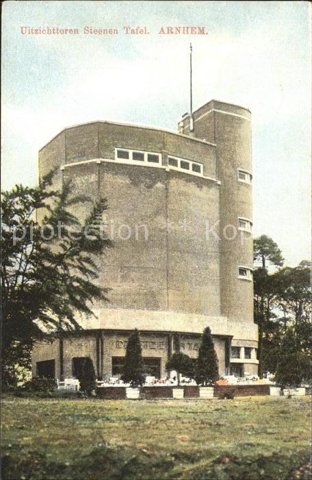 Arnhem Uitzichttoren Steenen Tafel