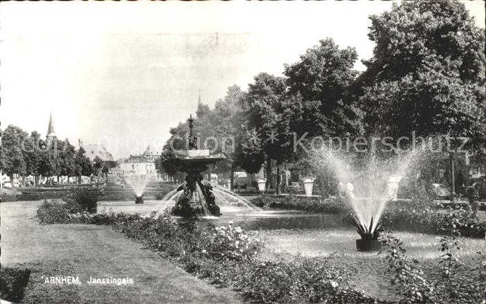 Arnhem Janssingel Springbrunnen