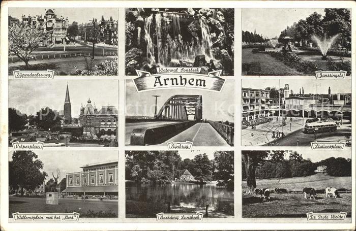 Arnhem Zijpendaalsweg Waterval Sonsbeek Janssingels Stationsplein Weide Willemsp