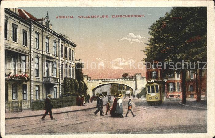Arnhem Willemsplein Zijpschepoort Strassenbahn