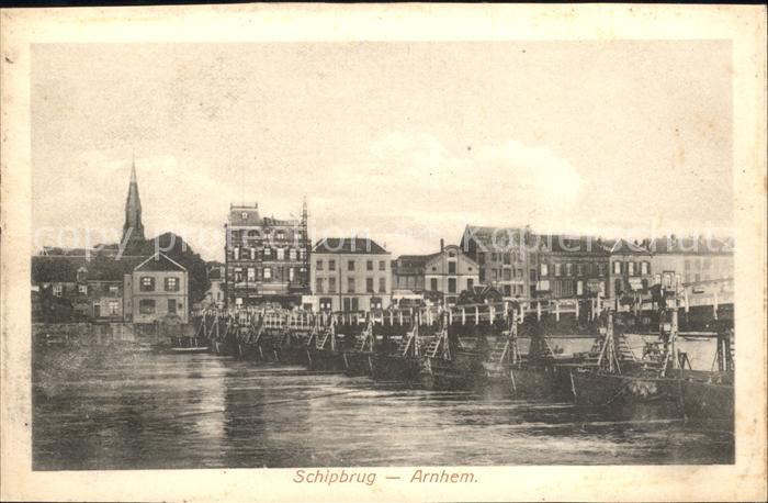 Arnhem Schipbrug Schiffsbruecke