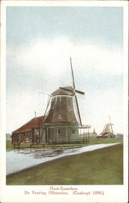 Zaandam Veering Oliemolen Muehle