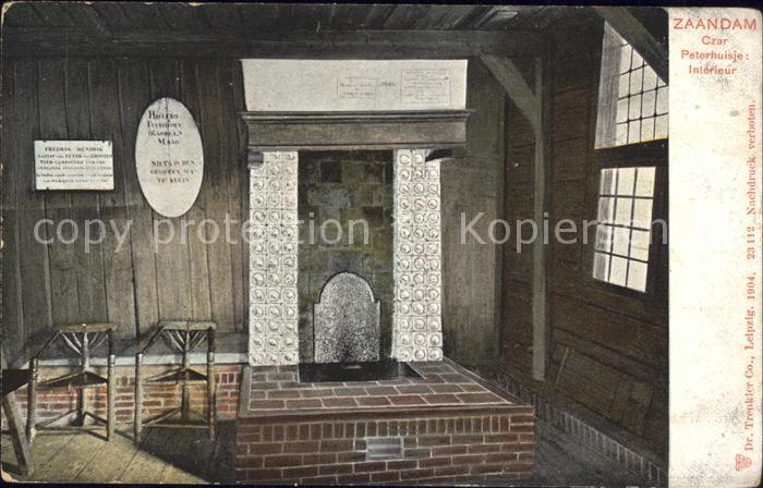 Zaandam Czaar Peter Huisje Interieur