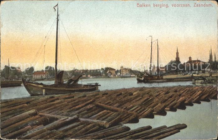 Zaandam Balken berging voorzaan