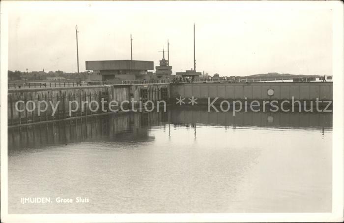 Ijmuiden Grote Sluis Schleuse