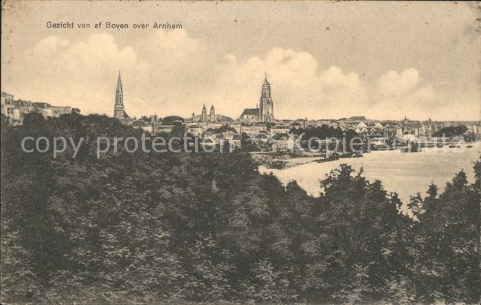 Arnhem Gezicht van af Boven