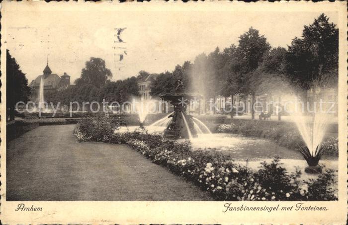 Arnhem Jansbinnensingel met Fonteinen