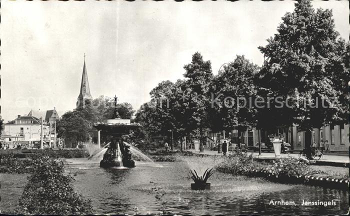 Arnhem Janssingels Fontein Wasserspiele