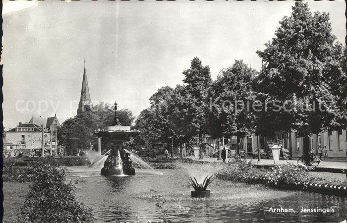 Arnhem Janssingels Fontein Wasserspiele