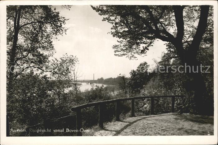 Arnhem Rijngezicht vanaf Bovenover