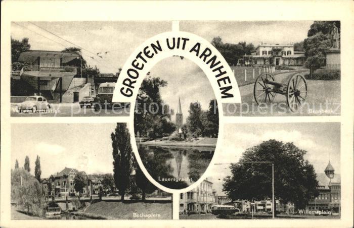 Arnhem Velperpoortstation Bronbeek Willemsplein Bothaplein Lauersgracht