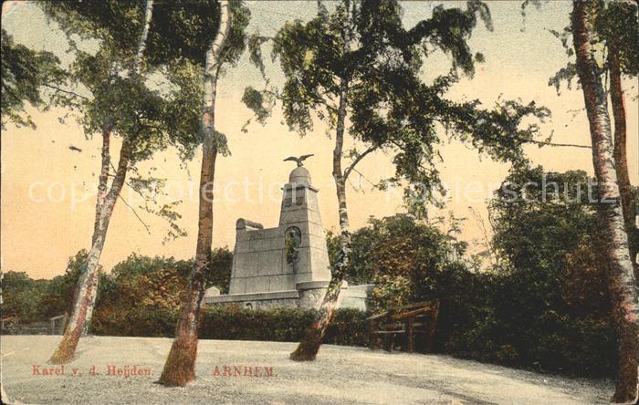 Arnhem Karel van der Heijden Monument Denkmal