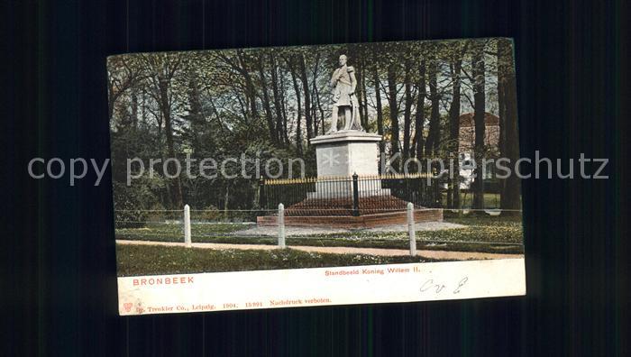 Arnhem Bronbeek Standbeeld Koning Willem II Denkmal