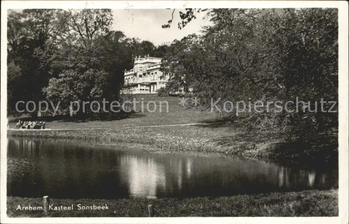 Arnhem Kasteel Sonsbeek Schloss