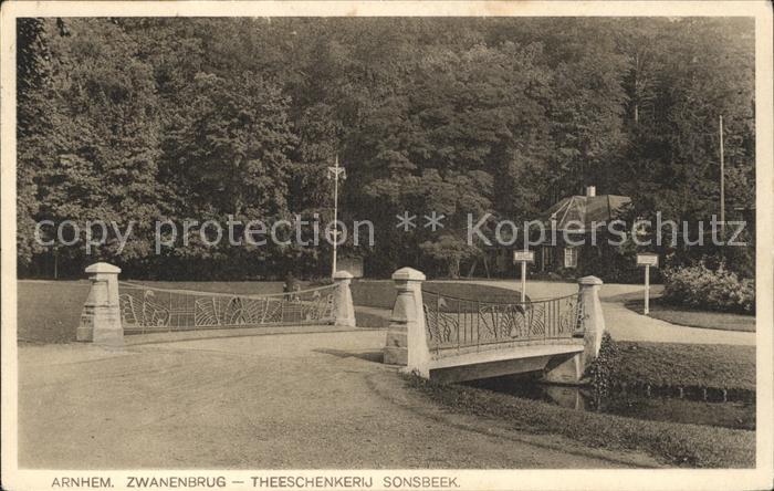 Arnhem Theeschenkerij Sonsbeek Park Zwanenbrug