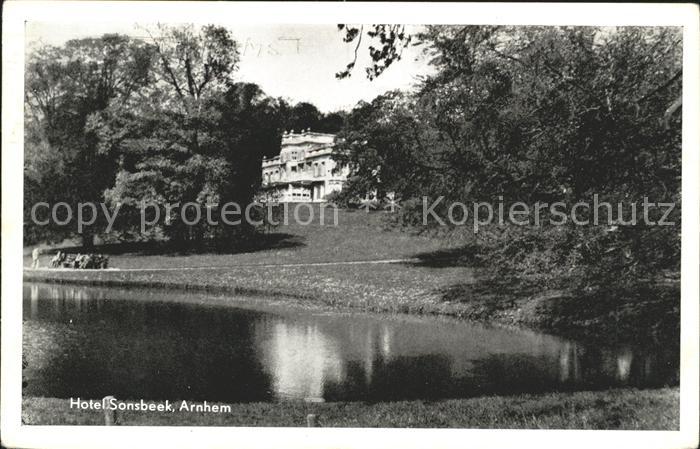 Arnhem Hotel Sonsbeek Park Weiher