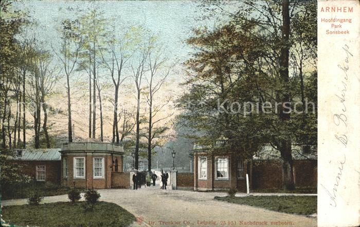 Arnhem Hoofdingang Park Sonsbeek