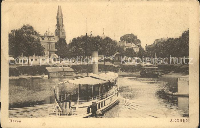 Arnhem Haven Dampfer Kirche