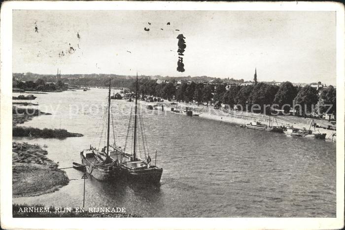 Arnhem Rijn en Rijnkade Schiff