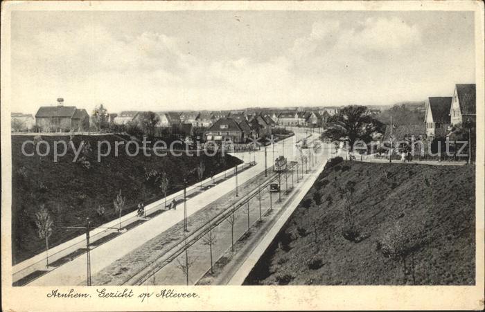 Arnhem Gezicht op Alteveer Strassenbahn