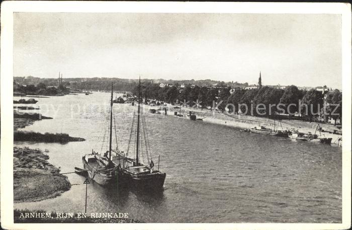 Arnhem Rijn en Rijnkade Schiff