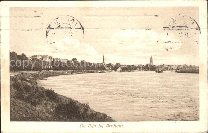 Arnhem De Rijn Rheinufer
