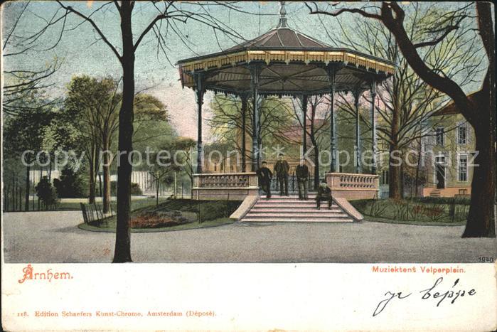 Arnhem Muziektent Velperplein Pavillon