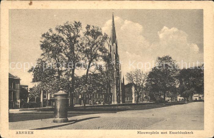 Arnhem Nieuweplein met Eusebiuskerk