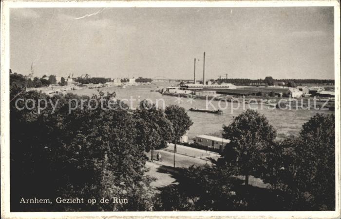 Arnhem Gezicht op de Rijn
