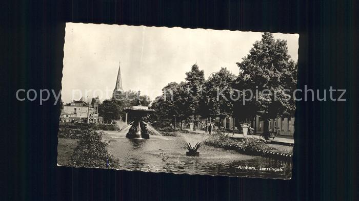 Arnhem Janssingels Fontein Wasserspiele