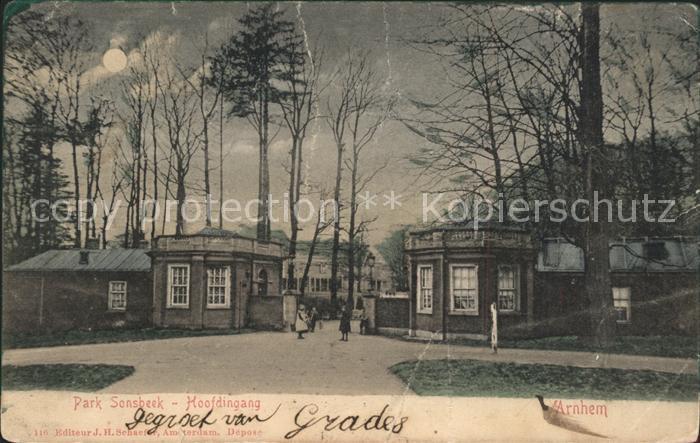 Arnhem Park Sonsbeek Hoofdingang