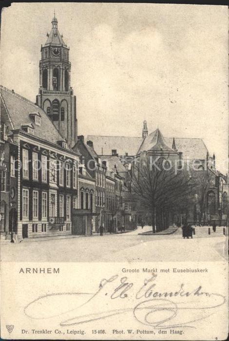 Arnhem Groote Markt met Eusebiuskerk
