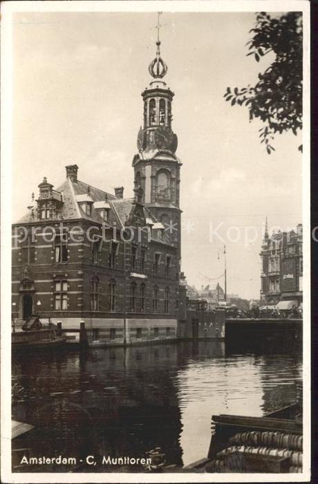 Amsterdam Niederlande Munttoren