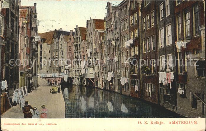 Amsterdam Niederlande Kolkje