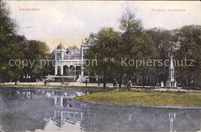 Amsterdam Niederlande Paviljoen Vondelpark