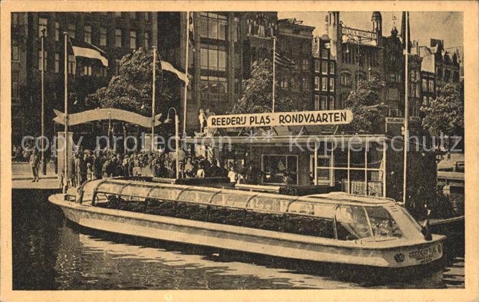 Amsterdam Niederlande Reederij Plas