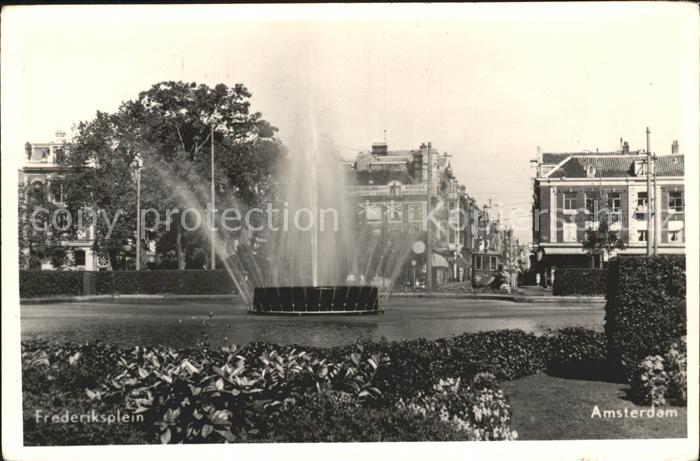 Amsterdam Niederlande Frederiksplein