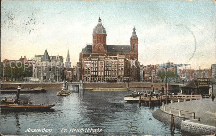 Amsterdam Niederlande Pr Hendrikkade