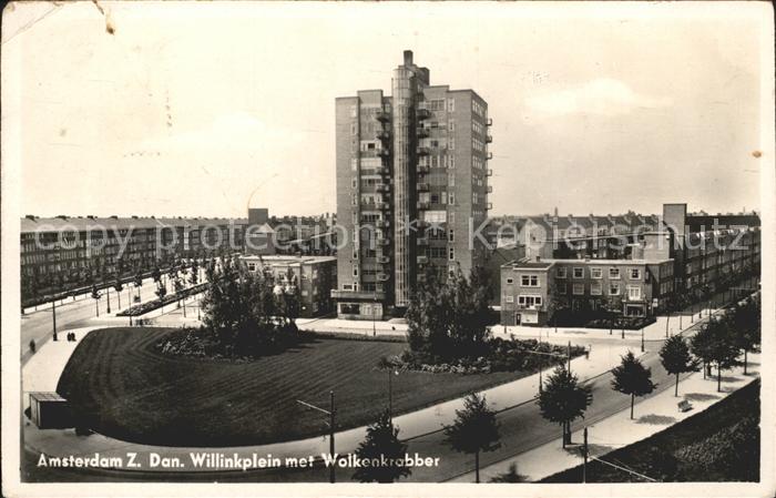 Amsterdam Niederlande Dan Willinkplein Wolkenkrabber