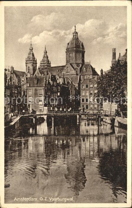 Amsterdam Niederlande Voorburgwal