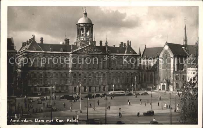 Amsterdam Niederlande Dam Kon Paleis