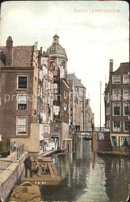 Amsterdam Niederlande Kolkje