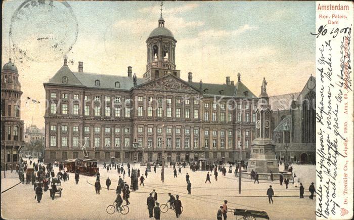 Amsterdam Niederlande Kon Paleis Dam