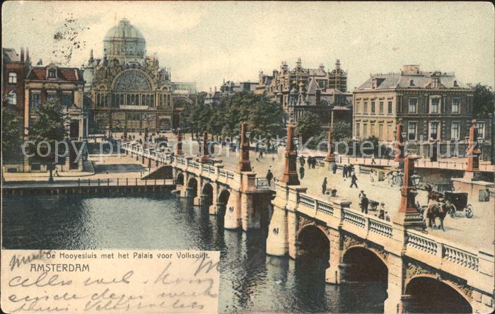 Amsterdam Niederlande Mooyesluis Paleis Volksollt
