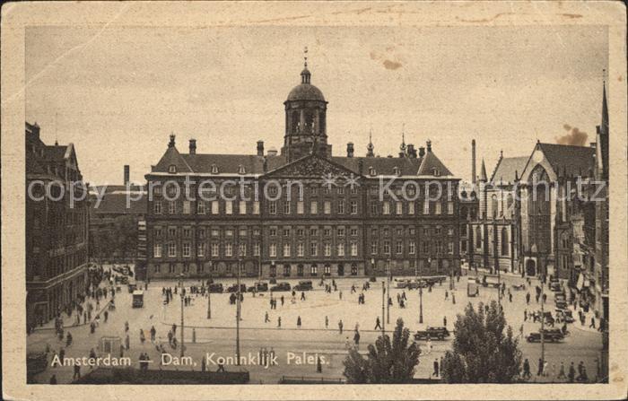 Amsterdam Niederlande Dam Koninklijk Paleis