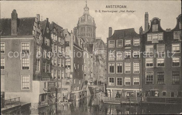 Amsterdam Niederlande Voorburgwal Kolkje