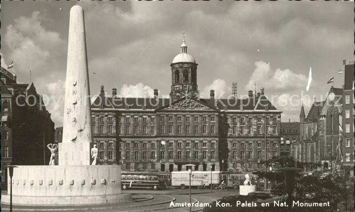 Amsterdam Niederlande Kon Paleis Nat Monument