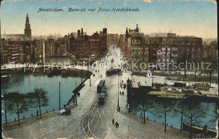 Amsterdam Niederlande Damral Prins Hendrikkade